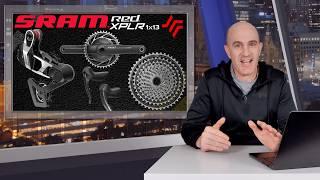 SRAM RED XPLR 13 Speed Gravel Groupset & NEW WIDE Zipp 303 Wheels!