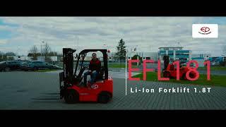 Introduction to EP EFL181 Counterbalance Forklift