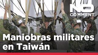 NO COMMENT: El Ejército taiwanés realiza maniobras en un contexto cada vez más hostil para la is…