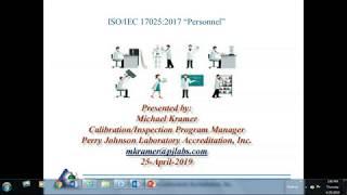 ISO/IEC 17025:2017 - “Personnel”