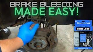 Easy brake bleeding using Gunson Eezibleed - Simple how to