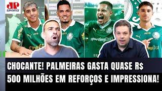 "É ASSUSTADOR??? É! Mas SABE POR QUE o Palmeiras TÁ GASTANDO QUASE R$ 500 MILHÕES em CONTRATAÇÕES??"