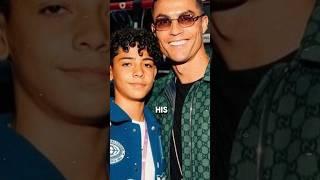 Cristiano Junior Is Taking Advantage Of His Dad  || Must Watch || #shorts #football