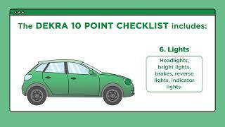 The Everyday 10 Point Vehicle Checklist From DEKRA Automotive