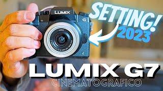 LUMIX G7 | Settings para VÍDEOS CINEMATOGRÁFICOS