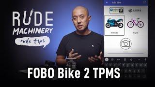 Monitor your Tire Pressure with FOBO 2