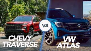 2024 Chevy Traverse VS 2024 Volkswagen Atlas!