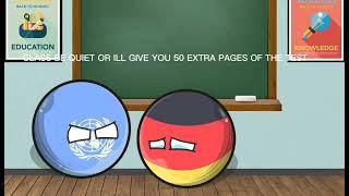 Countryballs School | Who Are You Calling a Nerd?