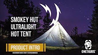 OneTigris Black Orca Smokey HUT Ultralight Hot Tent With Stovepipe Hole