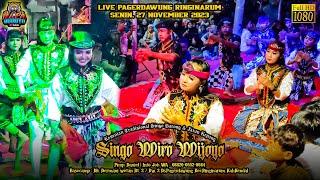 13 Penari Jaran Kepang Singo Wiro Wijoyo  LIVE Pagerdawung 27/11/2023 #rafabudoyo #singowirowijoyo