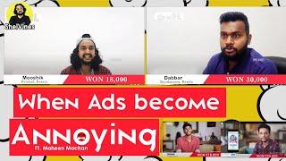 When Ads become Annoying|Ft. Machaanz Vlog | News rush malayalam fun dub | ShelVines