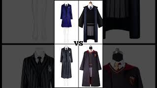 Enid VS Luna VS Wednesday VS Hermione #shorts