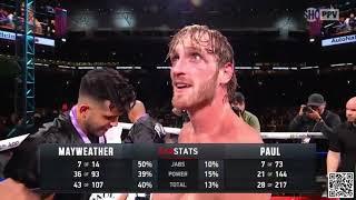 Floyd Mayweather vs Logan Paul Full Fight Hight Light