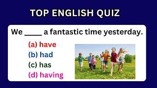 English Quiz - Fill in the Blanks