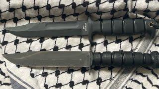 Ontario Knife Company: 8180 498 Verses 8679 Sp-1 Marine Combat Knives