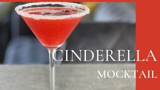 Cinderella Mocktail Recipe| No alcohol valentine| Zero proof cocktail