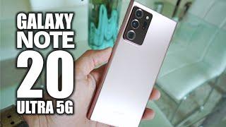 Unboxing Samsung Galaxy Note 20 Ultra 5G - Hands On Review