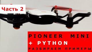 Pioneer Mini + Python. Часть 2. Разбор примеров pioneer sdk.