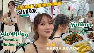 Belanja Murah & Kuliner Enak di Bangkok! Platinum Mall, December, Jae Koy Resto & Harga Transportasi