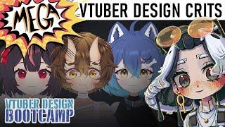 MEGA EXTRA LONG Vtuber Design Critiques!  !critbingo