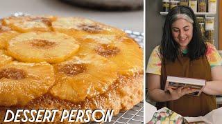 The Best Pineapple Upside Down Cake with Claire Saffitz (New Book Reveal)
