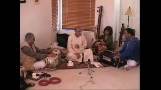 Pt 4. Arun Dravid sings madhmad sarang,San Diego Concert,Tabla Suresh Mulgaonkar,H'nium