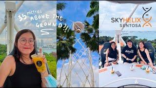 life in singapore • trying the sky helix at sentosa!