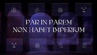 Par in parem non habet imperium