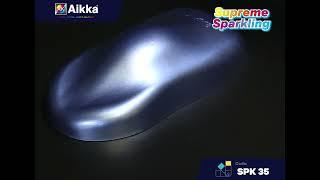 Aikka Paint SPK 35 Supreme Sparkling Colour Effect for Car Spray Painting. Colour Code : SPK 35