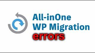 Lesson 55bis: Fix stuck when importing file of WordPress Website by using All in One WP Migration