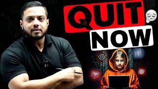 QUIT NOW  ‼️|Social Media Will Destroy you | Rajwant Sir Talk | 16Hr Study Motivation