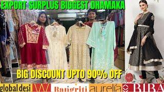 Cheapest Export Surplus | W Biba Aureila 100% Original | Kurti & Skd | WHOLESALE From Big Warehouse