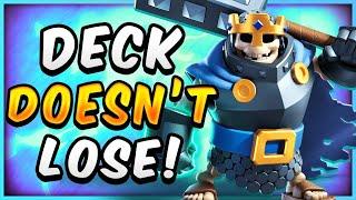 OVERWHELM ANY OPPONENT! BEST SKELETON KING DECK in CLASH ROYALE! 