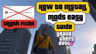 How To Install CRASH FIX Mods for GTA 5 - EASY GUIDE