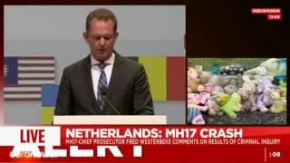 Press conf: 'MH17 shot down by BUK missile system from Russia'