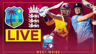  LIVE | West Indies v England | 3rd CG United ODI