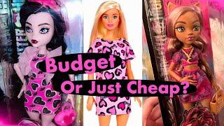 Is It Budget Or Just Cheap…?  New Monster High Budget Dolls 2023 FOUND! 