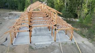 BUILDING Our BARNDOMINIUM - More Girts, More Joists And More Help From Family