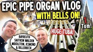 EPIC PIPE ORGAN VLOG WITH BELLS ON - SCOTT BROTHERS DUO ON TOUR (BAYREUTH, BILLERBECK and MORE!)