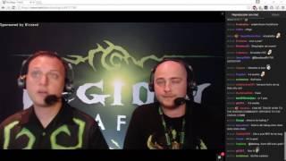 Return to Karazhan 7.1 Gamescom 2016 reveal /w twitch chat