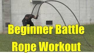 Beginner Battle Rope Workout