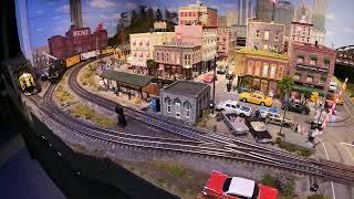 ASMR - Lionel Model Train Layout - Live (City)