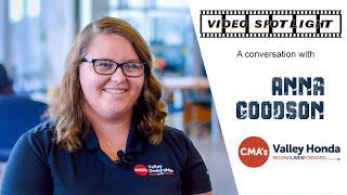 Anna Goodson - CMA's Valley Honda Employee Spotlight