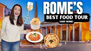 ROME FOOD TOUR // Highest Rated Street Food Tour in Rome, Italy