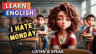 I Hate Mondays | Improve Your English | English Listening Skills - Speaking Skills