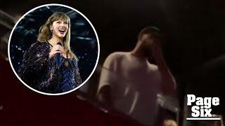 Travis Kelce seen crying as fans joke Taylor Swift gave him a ‘personal concert’ with special mashup