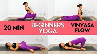 20-Minute Vinyasa Yoga Practice For Beginners - Yoga With Charlie Follows