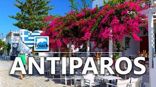 ANTIPAROS - a picturesque Greek island in the middle of the Cyclades. Greece 4K