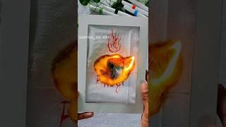 Fire card making at home / pongal greeting card making / pongal drawing #craft #diy #pongal