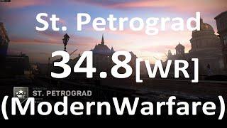 Modern Warfare - St. Petrograd Parkour Trial in 34.8